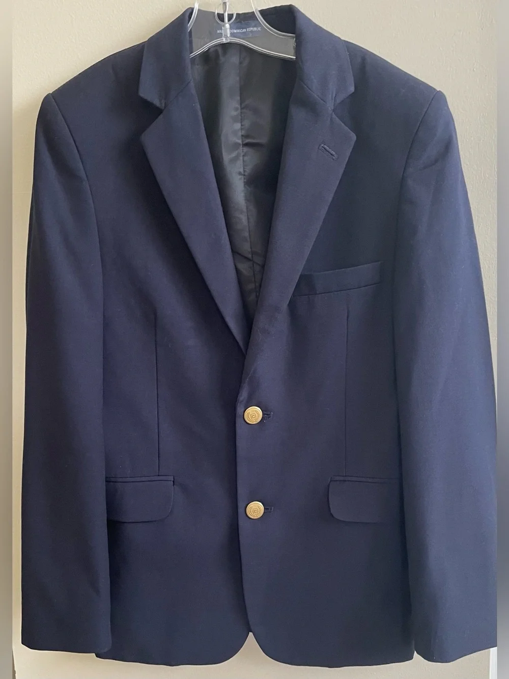 Boy's Chaps by Ralph Lauren Dark Navy Blazer  Sz 12 Reg